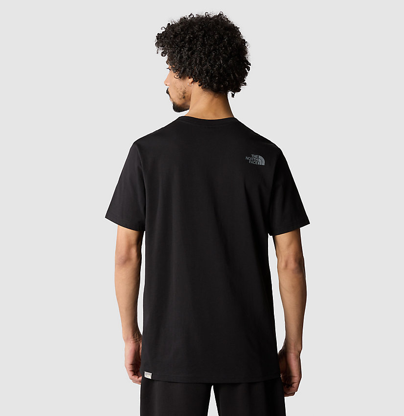 The North Face Men's S/S Easy NF0A2TX3JK31 black short-sleeve t-shirt
