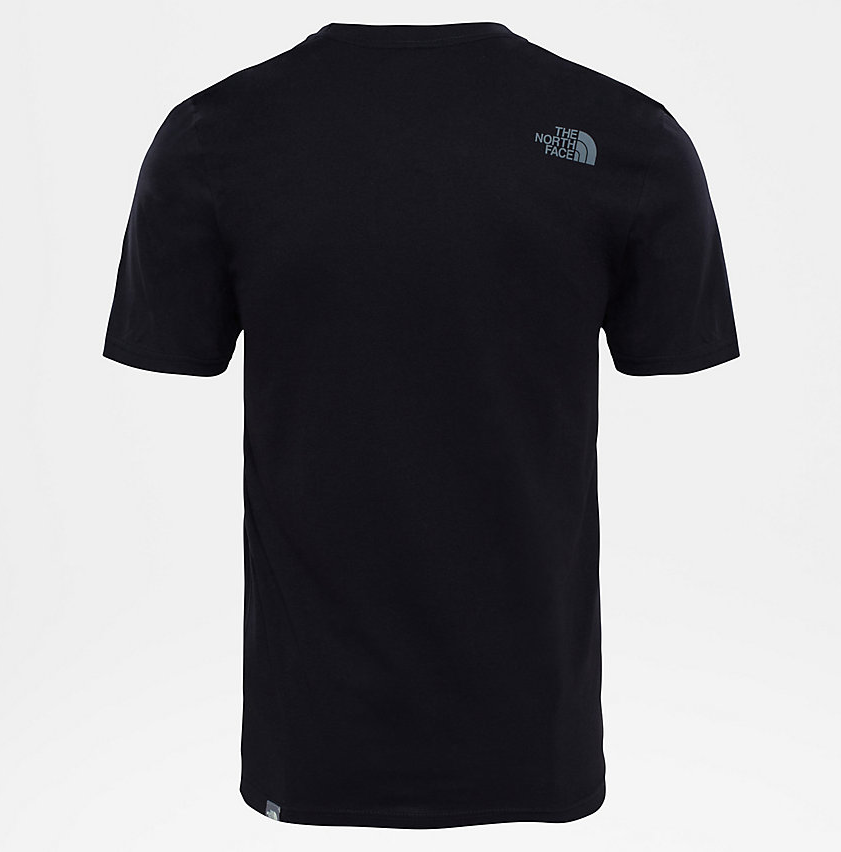The North Face Men's S/S Easy NF0A2TX3JK31 black short-sleeve t-shirt