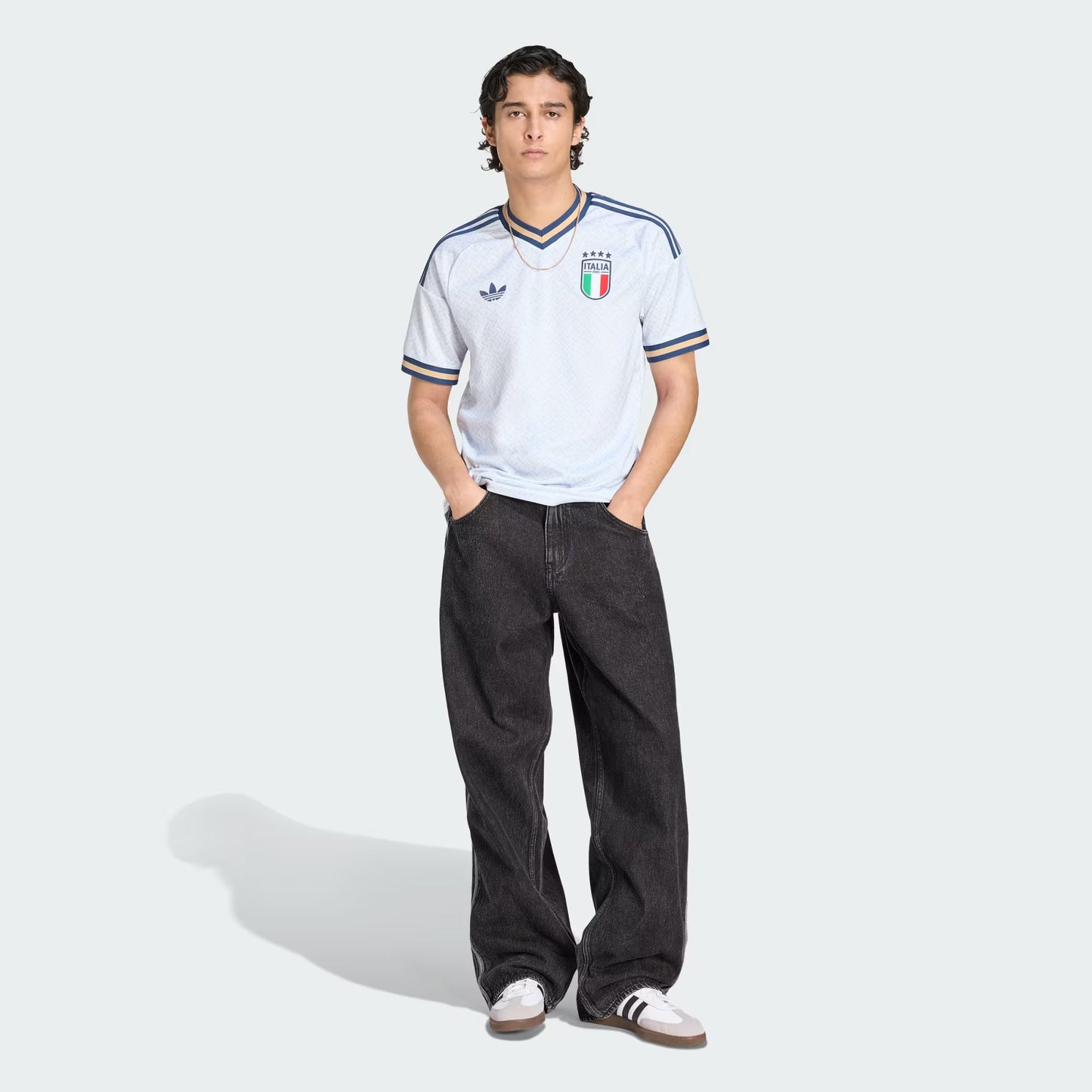 Adidas Maglia Away Italia 26 Aeroblue Uomo Climacool KC8704
