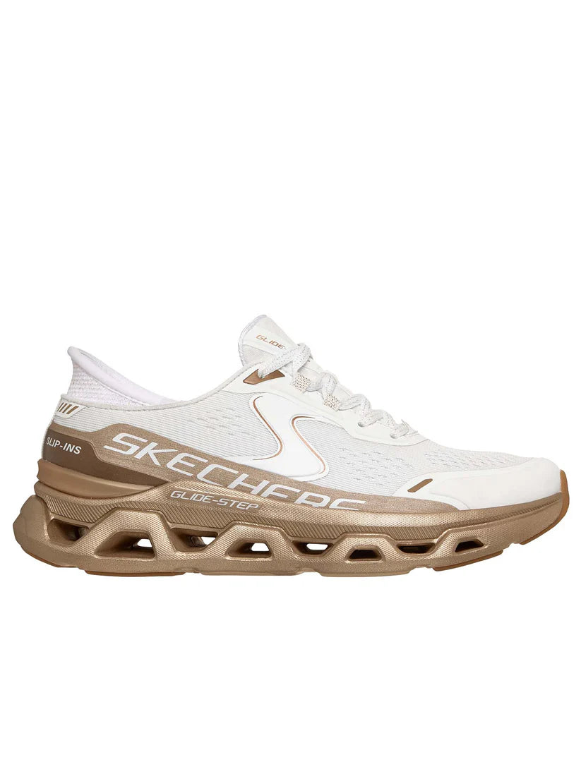 Skechers Slip-ins Glide-Step Altus 150514/WGD – Sneakers Donna Bianco