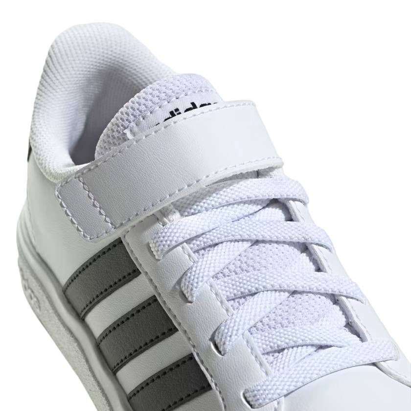 Adidas Grand Court 2.0 EL GW6521 children's sneakers white-black