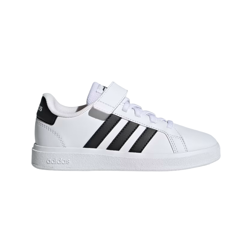 Adidas Grand Court 2.0 EL GW6521 children's sneakers white-black