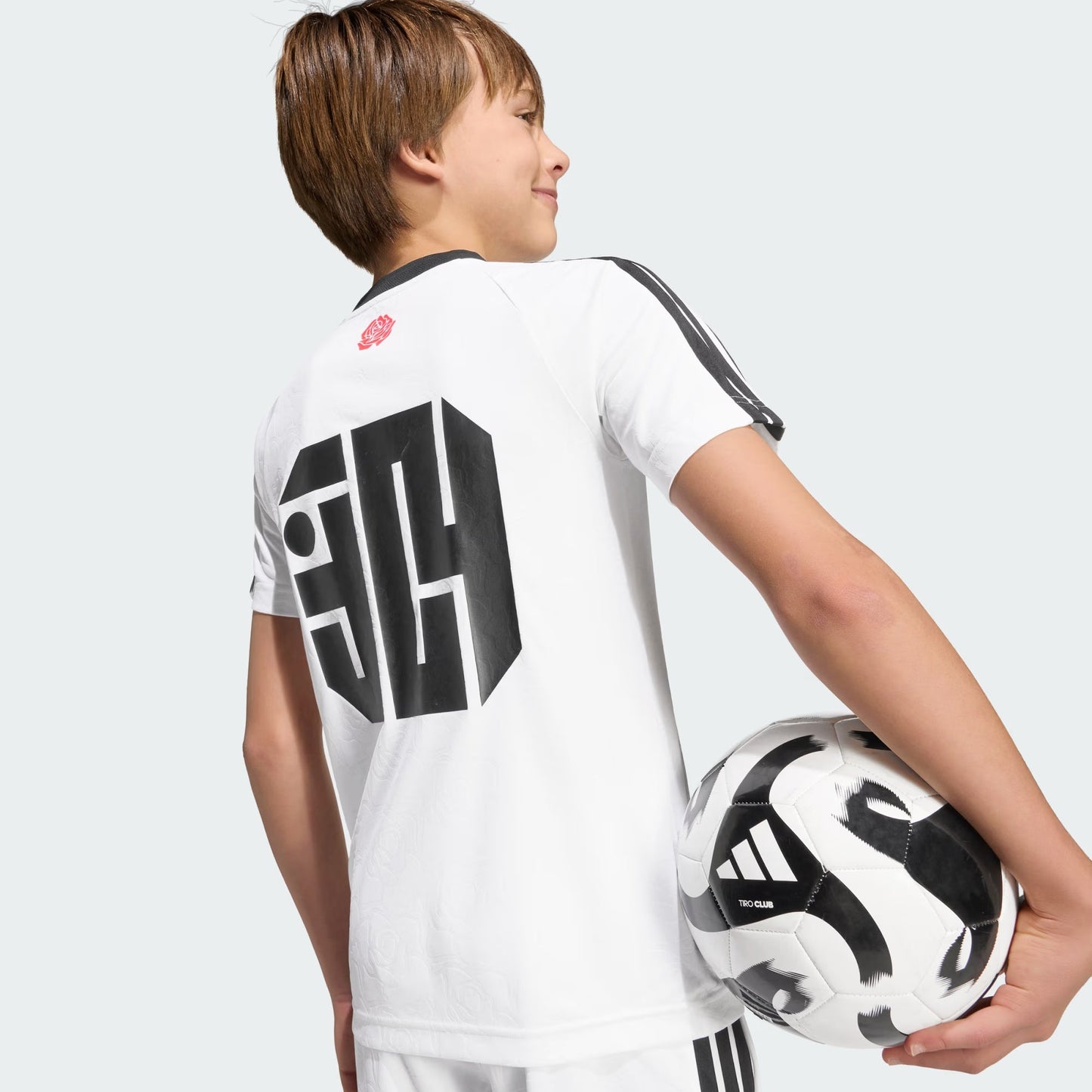 Adidas T-shirt Junior Allenamento Lamine Yamal KD6433 Bianca | Calcio PE26