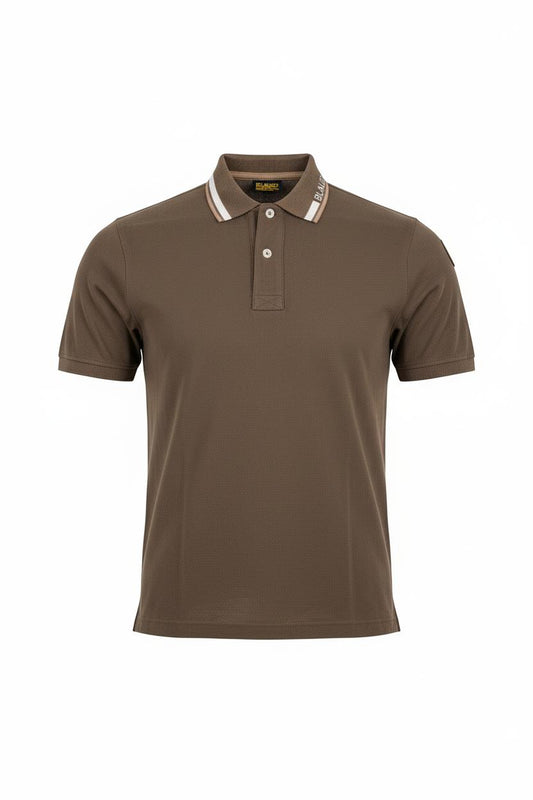 Blauer uomo polo Ransom 26SBLUT02297 006801 60H verde