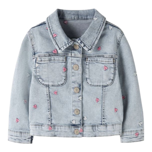 name it giubbini in jeans da bambina 13250731 blu chiaro