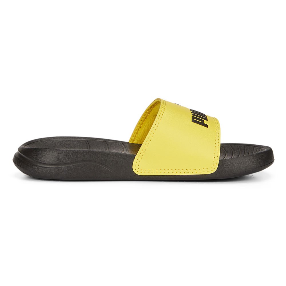 Puma Popcat 20 PS 372313-26 kids' pool slides pelé yellow-black