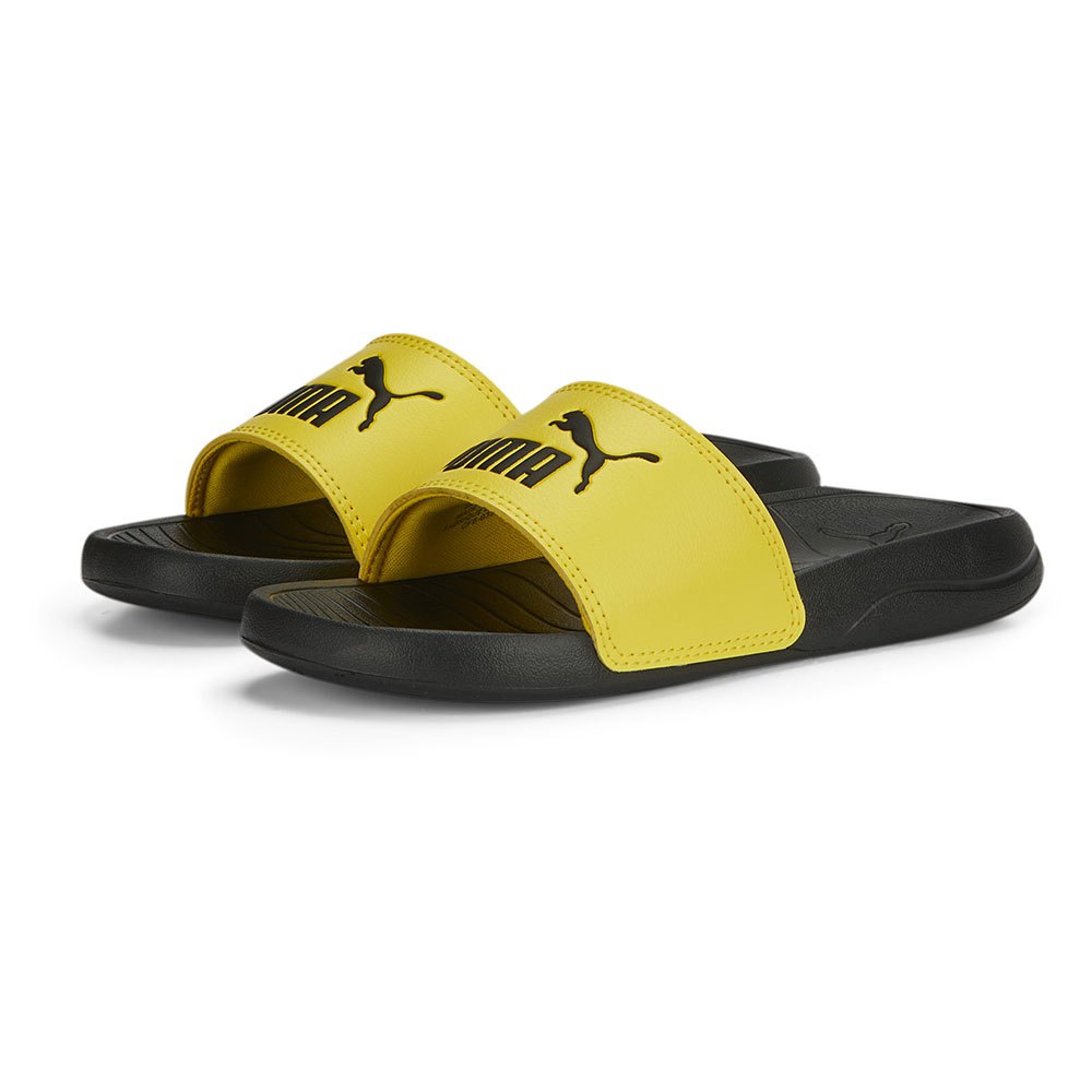Puma Popcat 20 PS 372017-26 junior beach/pool sandals pele yellow-black