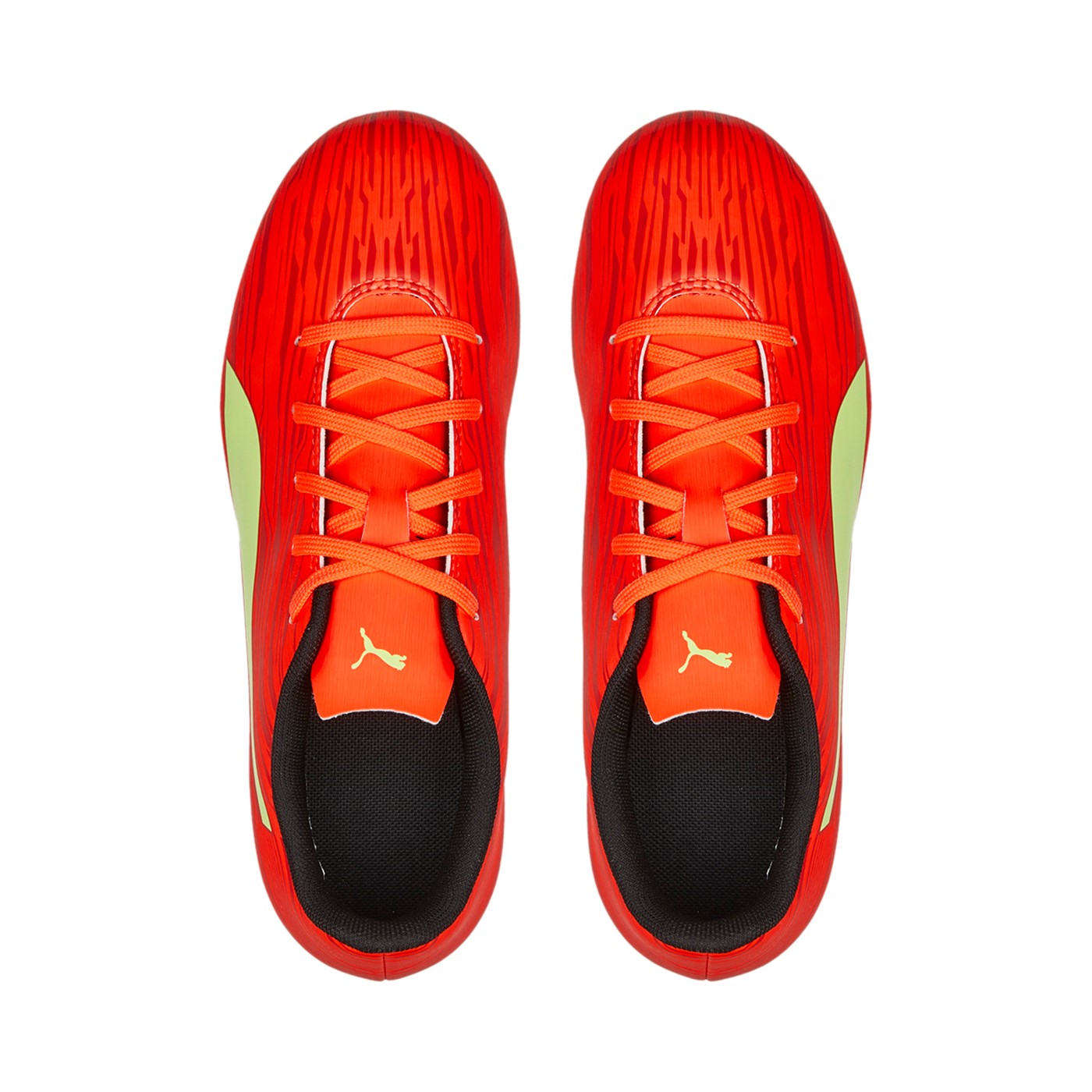 Puma Boys' Rapido III FG-AG 106576 07 Red-Yellow Football Boot