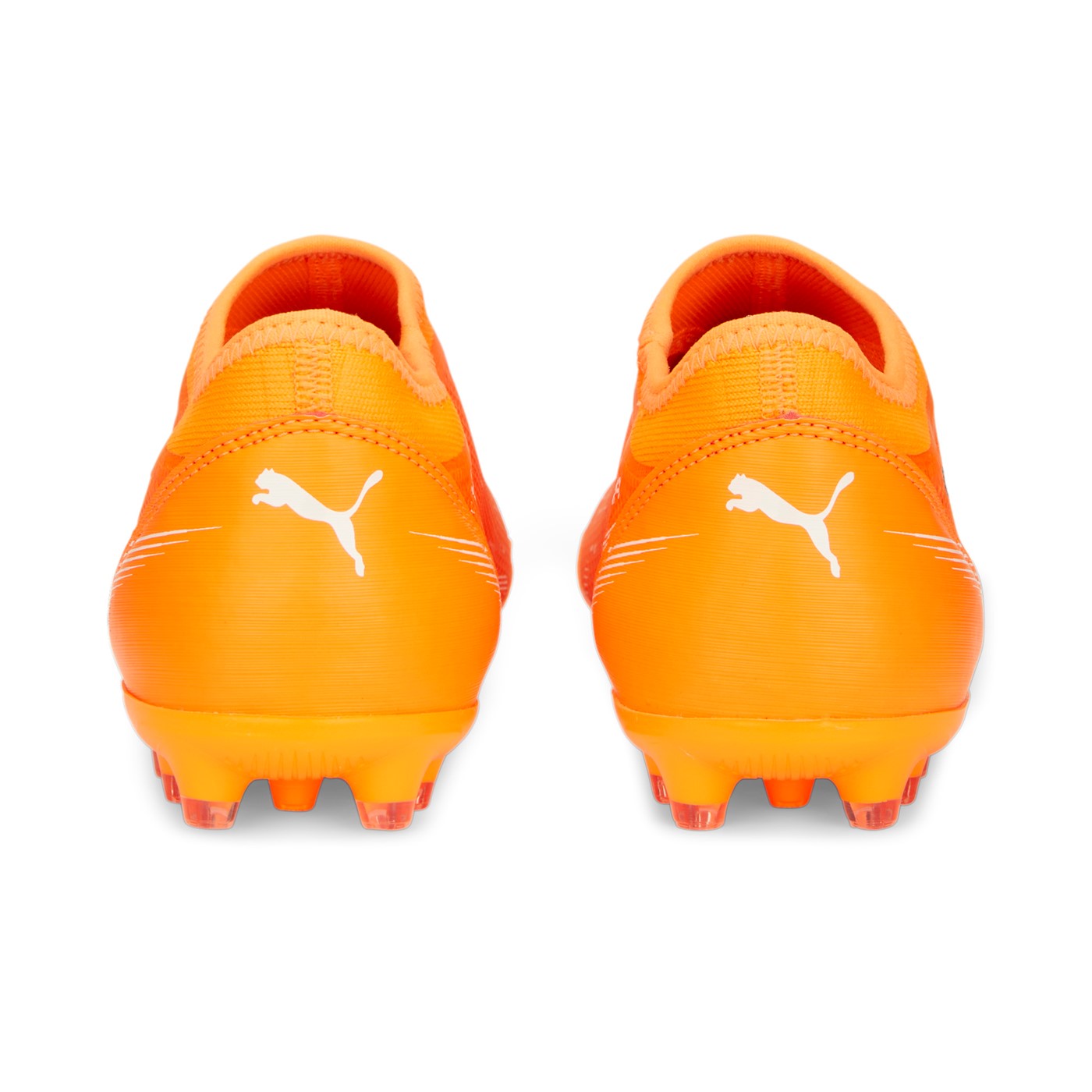 Puma Boy's Football Boot Ultra Match LL MG 107230 01 Orange-White-Blue
