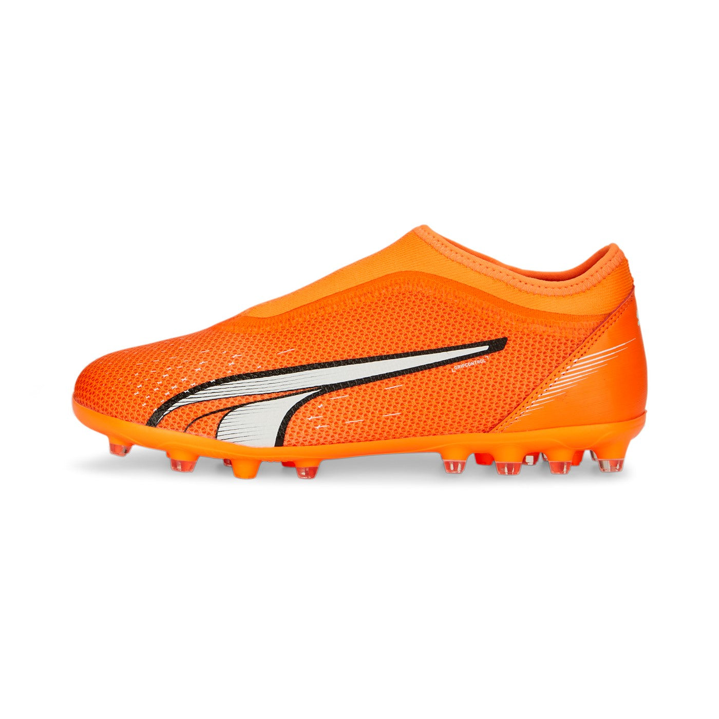 Puma Boy's Football Boot Ultra Match LL MG 107230 01 Orange-White-Blue