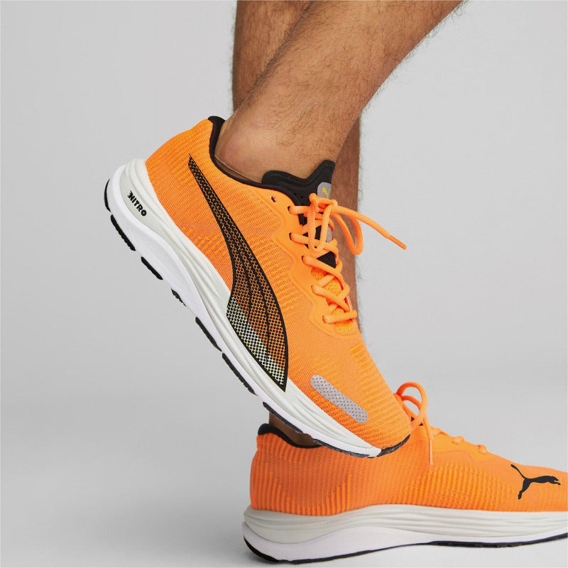 Puma Velocity Nitro Fade 378526 03 Men's Running Shoes Orange Fresh Pear