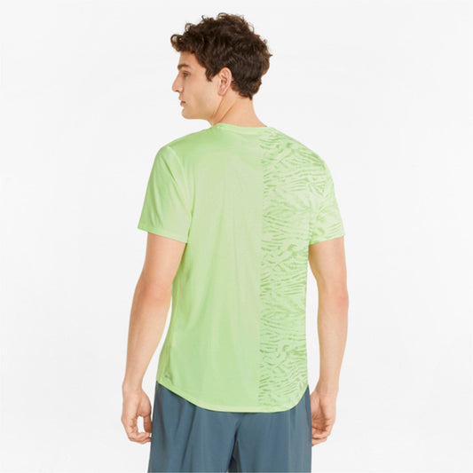 Puma RUN Graphic SS Tee M 521402-37 fizzy light