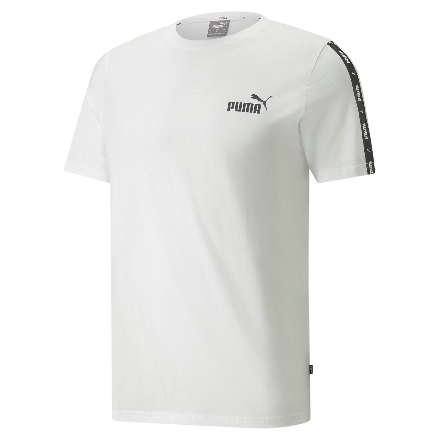 Puma maglietta manica corta da uomo ESS+ Tape 847382-02 bianco