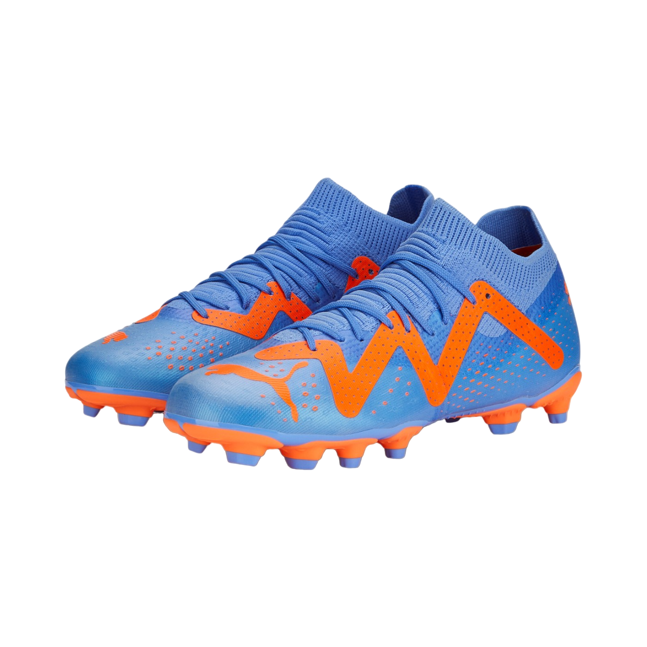 Puma Boy's Football Boot Future Match FG/AG 107195-01 blue-orange