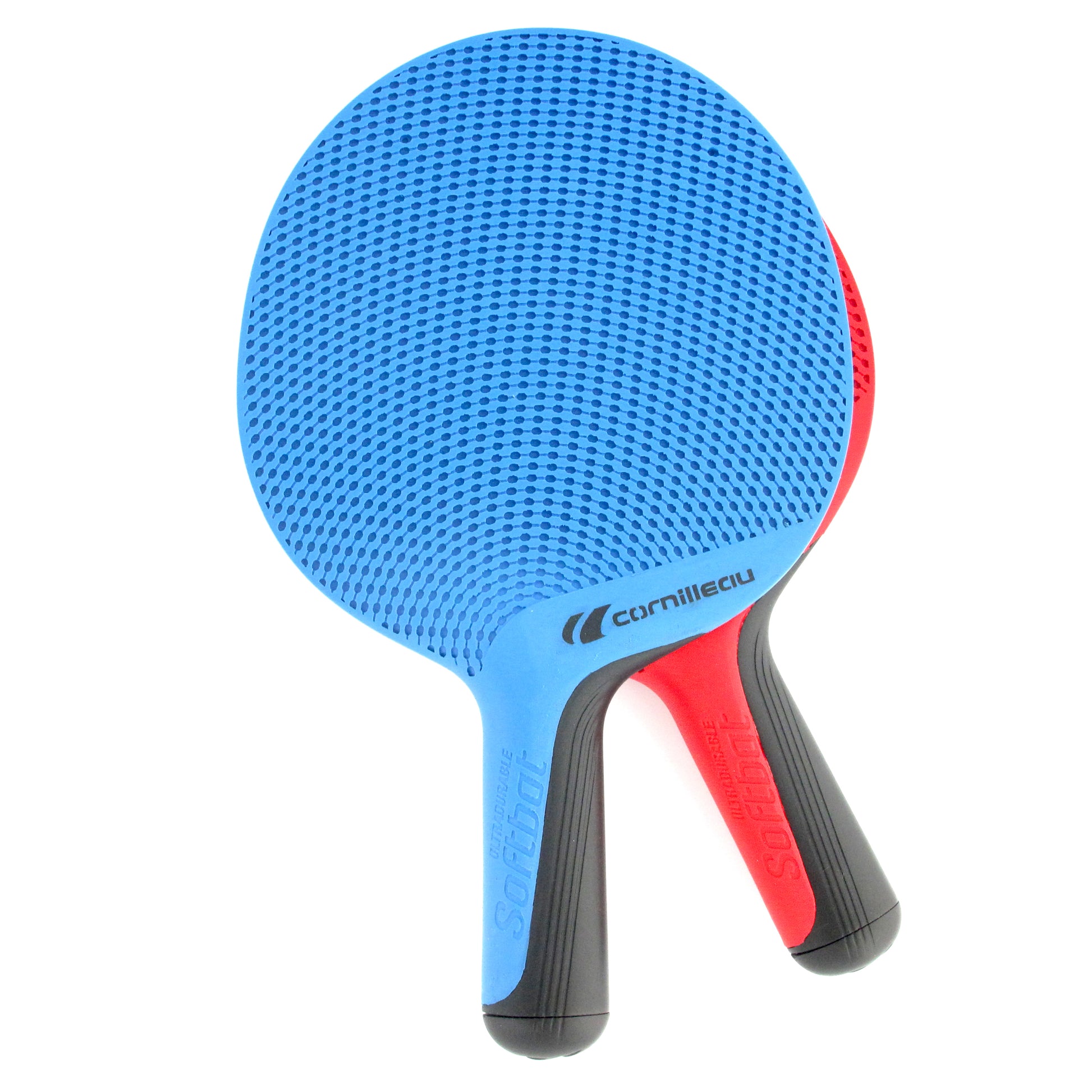 Cornilleau racchette da Ping Pong Softbat Duo set ultra durevole outdoor 454750 red-blu