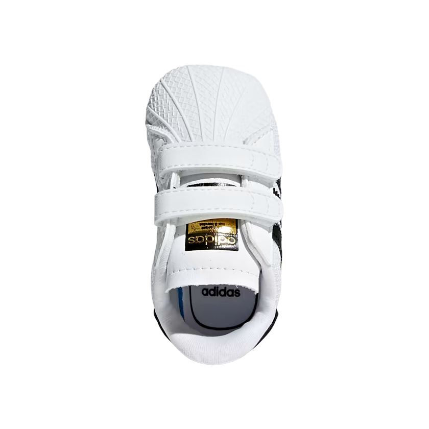 Adidas Original Superstar Crib S79916 Black White baby shoes