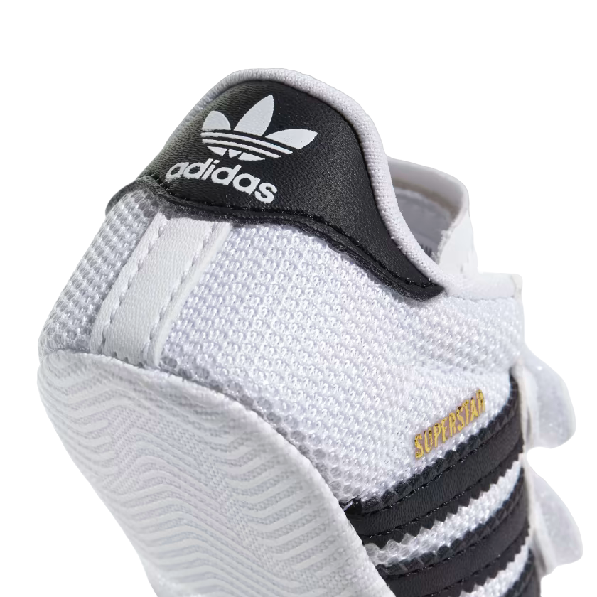 Adidas Original Superstar Crib S79916 Black White baby shoes