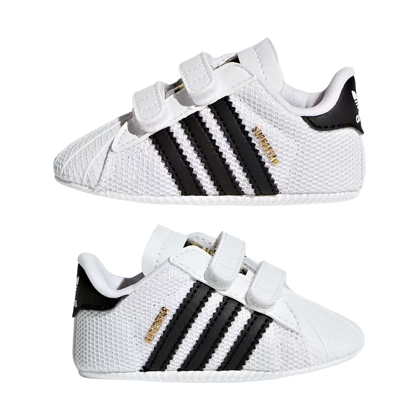 Adidas Original Superstar Crib S79916 Black White baby shoes