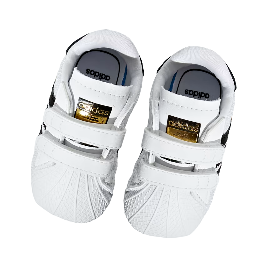 Adidas Original Superstar Crib S79916 Black White baby shoes