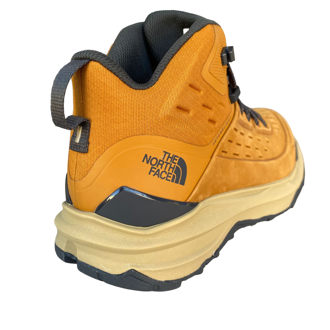The North Face Men's Vectiv Exploris 2 Mid Futurelight Leather Hiking Shoes NF0A7W4XOI1 Brown